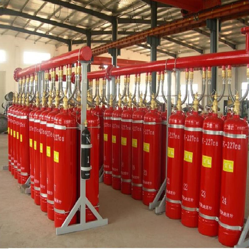 七氟丙烷柜式/无管网灭火装置气体自动灭火器120L安全消防器材